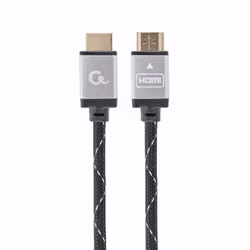 Gembird CCB-HDMIL-1.5M, 1,5 m, HDMI Type A (Standard), HDMI Type A (Standard), Compatibilité 3D, 18 Gbit/s, Noir