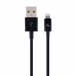 Cablexpert CC-USB2P-AMLM-2M, 2 m, Lightning, USB A, Mâle, Mâle, Noir