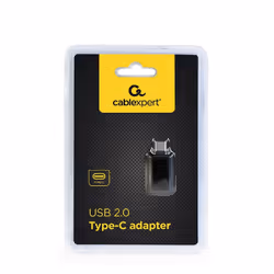 Cablexpert CC-USB2-CMAF-A changeur de genre de câble USB Type-C USB Type-A Noir