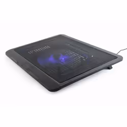Gembird NBS-1F15-04, Supports de Laptop, Noir, Synthétique ABS, 38,1 cm (15"), 12 cm, 0,4 A