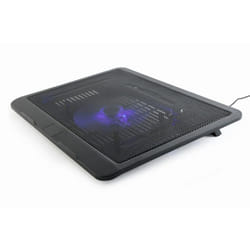 Gembird NBS-1F15-04 Support de livres Supports de Laptop Noir 15"