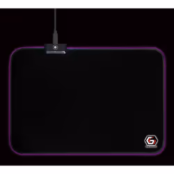 Gembird MP-GAMELED-M tapis de souris Tapis de souris de jeu Noir - Vue supplémentaire 4