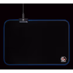 Gembird MP-GAMELED-M tapis de souris Tapis de souris de jeu Noir - Vue supplémentaire 6