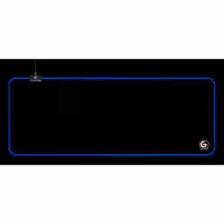 Gembird MP-GAMELED-L tapis de souris Tapis de souris de jeu Noir - Vue supplémentaire 6