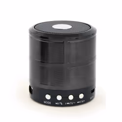 Gembird SPK-BT-08-BK, 4 cm, 3 W, 100 - 10000 Hz, 4 Ohm, 80 dB, Avec fil &amp;sans fil