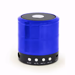 Gembird SPK-BT-08-B, 3 W, 100 - 10000 Hz, 4 Ohm, 80 dB, Avec fil &sans fil, 2.1+EDR