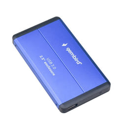Gembird EE2-U3S-2-B Boîtier de disques de stockage Boîtier HDD Bleu 2.5"