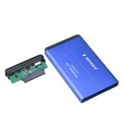 Gembird EE2-U3S-2-B Boîtier de disques de stockage Boîtier HDD Bleu 2.5"