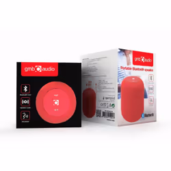 Gembird SPK-BT-15-R enceinte portable Enceinte portable mono Rouge 5 W