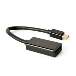 Gembird A-mDPM-DPF4K-01 0,15 m Mini DisplayPort DisplayPort Noir
