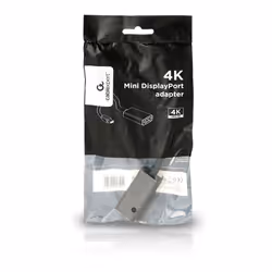 Gembird A-mDPM-DPF4K-01 0,15 m Mini DisplayPort DisplayPort Noir