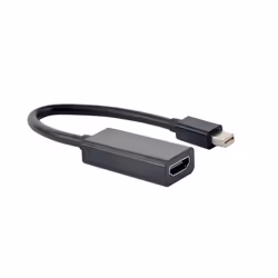 Gembird A-mDPM-HDMIF4K-01, 0,15 m, Mini DisplayPort, HDMI, Mâle, Femelle, Droit