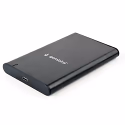 Gembird EE2-U3S-6, Boîtier disque dur/SSD, 2.5", SATA, 6 Gbit/s, Connectivité USB, Noir