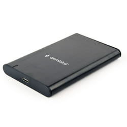Gembird EE2-U3S-6 Boîtier de disques de stockage Boîtier disque dur/SSD Noir 2.5"