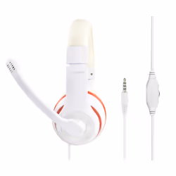Gembird MHS-03-WTRD Rouge, Blanc