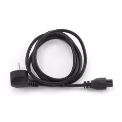 Gembird PC-186-ML12-1M câble électrique Noir CEE7/7 Coupleur C5