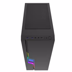 Gembird Fornax 2000 RGB Midi Tower Noir - Vue supplémentaire 4