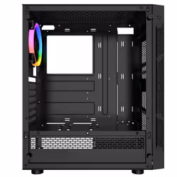 Gembird Fornax 2000 RGB Midi Tower Noir - Vue supplémentaire 6