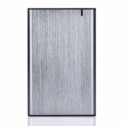 Gembird EE2-U3S-6-GR Boîtier de disques de stockage Boîtier disque dur/SSD Aluminium 2.5"