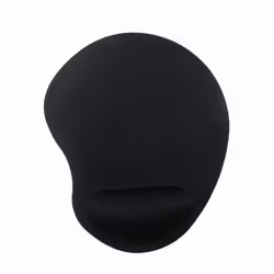Gembird MP-ERGO-01, Noir, Monochromatique, mousse, Repose-poignets