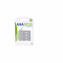 Gembird EG-BA-AAA8R4-01 pile domestique Batterie rechargeable AAA Hybrides nickel-métal (NiMH)