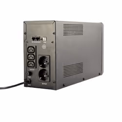 Gembird EG-UPS-035 alimentation d'énergie non interruptible Interactivité de ligne 2 kVA 1200 W 5 sortie(s) CA