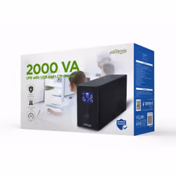 Gembird EG-UPS-035 alimentation d'énergie non interruptible Interactivité de ligne 2 kVA 1200 W 5 sortie(s) CA - Vue supplémentaire 4