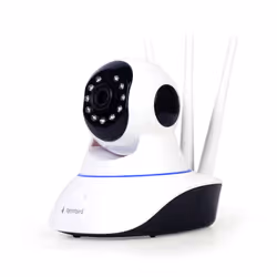 Gembird ICAM-WRHD-02, Caméra de sécurité IP, Intérieure, Avec fil &sans fil, 48 dB, Plafond/Mur/Bureau, Blanc