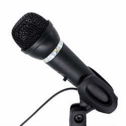 Gembird MIC-D-04 microphone Noir Microphone de table
