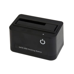 Gembird HD32-U2S-5 Station d'accueil de disques de stockage USB 2.0 Type-B Noir