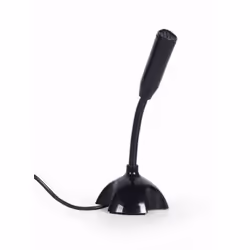 Gembird MIC-DU-02, Microphone de PC, -67 dB, 100 - 16000 Hz, Omnidirectionnel, Avec fil, USB