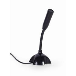 Gembird MIC-DU-02 microphone Noir Microphone de PC