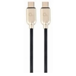 Gembird CC-USB2PD60-CMCM-1M câble USB USB 2.0 USB C Noir