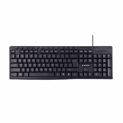Gembird KB-UM-107, Taille réelle (100 %), USB, Noir