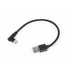 Gembird CC-USB2-AMCML-0.2M câble USB 0,2 m USB 2.0 USB A USB C Noir