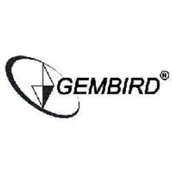 Gembird CCC-FC-1500RGB unité centrale Midi Tower Noir, Transparent