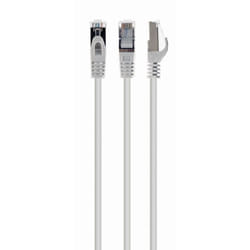 Gembird PP6A-LSZHCU-W-0.5M câble de réseau Blanc 0,5 m Cat6a S/FTP (S-STP)