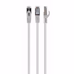 Gembird PP6A-LSZHCU-W-1M, 1 m, Cat6a, S/FTP (S-STP), RJ-45, RJ-45