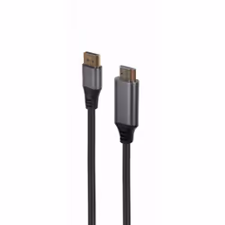 Gembird CC-DP-HDMI-4K-6, 1,8 m, DisplayPort, HDMI Type A (Standard), Mâle, Mâle, Droit