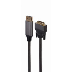 Gembird CC-DPM-DVIM-4K-6 câble vidéo et adaptateur 1,8 m DisplayPort DVI Noir