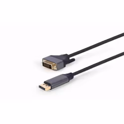 Gembird CC-DPM-DVIM-4K-6 câble vidéo et adaptateur 1,8 m DisplayPort DVI Noir