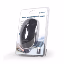 Gembird MUSW-4BSC-01 souris Ambidextre RF Wireless + USB Type-C Optique 1600 DPI