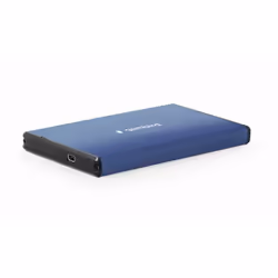Gembird EE2-U3S-3-DB, Boîtier HDD, 2.5", SATA, 5 Gbit/s, Connectivité USB, Bleu
