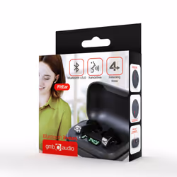 Gembird FITEAR-X300B écouteur/Casque Sans fil Type-C Bluetooth Noir - Vue supplémentaire 5