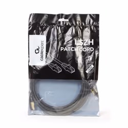 Gembird PP8-LSZHCU-BK-0.5M câble de réseau Noir 0,5 m Cat8 S/FTP (S-STP)