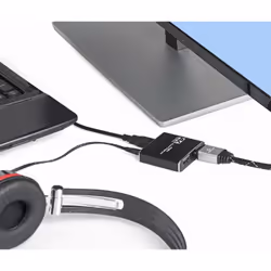 Gembird UHG-4K2-01 adaptateur graphique USB Noir