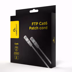 Cablexpert FTP Cat6 Patch cord, 2 m, White
