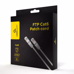 Gembird PPB6-3M câble de réseau Blanc Cat6 F/UTP (FTP)