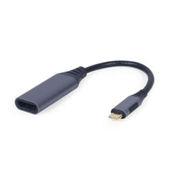 Cablexpert A-USB3C-DPF-01 câble vidéo et adaptateur 0,15 m USB Type-C DisplayPort Gris