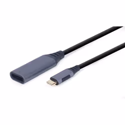 Cablexpert A-USB3C-DPF-01 câble vidéo et adaptateur 0,15 m USB Type-C DisplayPort Gris